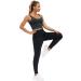 THE GYM PEOPLE Women's Lightweight Joggers | Athletic Leggings for Workout, Yoga, Running | Tapered Lounge Pants - Black - Buy Online on GoSupps.com