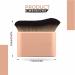 Tanning Brush Self Tan Applicator Instant Facial Tanner Face Leg Body Makeup Blending Brushes Blur Blend Mousse Foundation Blusher Bronzer Powder Contour Application Curved Design Rose Gold (1) - Buy Online on GoSupps.com