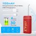 Enpuly Cordless Water Flosser for Teeth - Rechargeable Dental Oral Irrigator with 5 Jet Tips, 3 Modes, IPX8 Waterproof - Portable for Travel & Home Use (Red Gold) - Buy Online on GoSupps.com