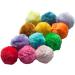 Fashion's Talk Furry Rattle Ball Cat Toys 6-Pack for Kitty | Interactive Playtime Set - Buy Online on GoSupps.com