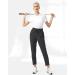 Obla Women's Lightweight Golf Pants | High Waisted Casual Track Work Ankle Pants - Black Large - Buy Online on GoSupps.com