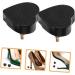 VALICLUD 5 Pairs Heart Shaped High Heel Pads - Replacement Tips & Caps for High Heel Shoes | Durable PVC Pin Heel Repair Accessories - Buy Online on GoSupps.com