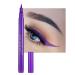 DekRion Liquid Eyeliner  Purple Eyeliner Liquid  Long-lasting Colored Eyeliners  White Black Red Brown Green Purple Waterproof High-pigmented Colorful Eyeliners for Eye Makeup 1PC Purple 07 Purple