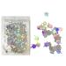 10 Grams/Pack - Sliver Middle Finger Gestures Glitter - Festival Rave Beauty Makeup Face Body Nail Art Decoration LB100 Gestures-LB100