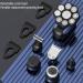 Head Shaver for Men - 6 in 1 Rechargeable Grooming Kit | Beard Hair Nose Ear Trimmer - Buy Online on GoSupps.com