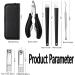 6-piece pedicure set for ingrown toenails ingrown long toenail treatment and thick nail clippers toenail corrector black set boxed set for inward growth of thick and hard toenail nails large toena - Buy Online on GoSupps.com