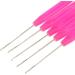 MagiDeal 5 Hair Extension Hook Needles Set Microring & Crochet Hooks for Real Hair Strands - Rose Red - Buy Online on GoSupps.com