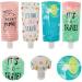 Lurrose 4-Pack Refillable Squeeze Pouch - Travel Size 100ml Cosmetic Containers for Shampoo & Shower Gel - Ideal for International Shipping - Buy Online on GoSupps.com
