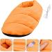 FRCOLOR USB Foot Warmer Slippers | Electric Plush Heating Shoes for Winter | Comfortable USB Heated Foot Warmers - Buy Online on GoSupps.com