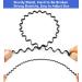 Metal Hair Bands for Men Non-Slip Sports Fashion Headband Mens Metal Hair Band Hair Hoop for Outdoor Sports Weddings Daily Wear (3 Pieces) 3pcs-S4 - Buy Online on GoSupps.com