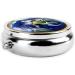 Cosmic Earthround Pill Box - 3 Compartment Portable Travel Pill Organizer for Easy International Shipping - Buy Online on GoSupps.com