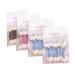 DRESSOOS 40pcs Sponge Stick Eyeshadow Brush Sponge Lip Gloss Applicator Makeup Eyeshadow Stick Plastic Abs