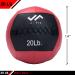 JFIT Wall Medicine Ball - 20lb - Durable Wall Ball for Exercise & Core Strength - Buy Online on GoSupps.com