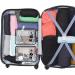 2 Pack Clear TSA Approved Travel Toiletry Bags - Waterproof Cosmetic Makeup Bags for Women and Men - Black - Buy Online on GoSupps.com