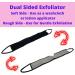Dual Sided Exfoliating Back Scrubber for Men and Women - Durable & Machine Washable - Shower Body Scrubber with Handles - Buy Online on GoSupps.com