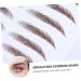 FOMIYES 15 Pcs Eyebrow Stickers Waterproof Makeup False Eyebrows Cosmetics Eyebrow Tool 6d Make up Template 1 count (Pack of 1) Brownx3pcs - Buy Online on GoSupps.com