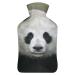 Panda Cute Hot Water Bottle With Cover Plush Bed Bottle Hand Warmer For Adults And Children 26.5X15.3cm