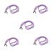 SBTRKT 5 pieces purple acrylic fiber eye chain sturdy small and beautiful fashionable new suitable for sunglasses sunglasses elderly