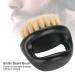 Premium Beard Brush for Men - 3 Styles | Black Handle & White Bristles | Ultimate Beard Care Solution - Buy Online on GoSupps.com