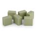 Handmade Aleppo Soap Bar - 100% Pure Natural Vegan with Olive Oil & Laurel - Shampoo Bar - 5.6 oz (6 Bars) - Buy Online on GoSupps.com