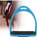 Pssopp Horse Riding Stirrups Anti-rust Aluminum Equestrian Stirrup Colorful Horse Riding Racing Equipment Saddle Accessories with Rubber Pad(Blue) - Buy Online on GoSupps.com