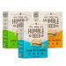The Humble Seed Grain Free Crackers | Variety Pack 4.25 oz per box Pack of 3 | Gluten Free Nut Free Non-GMO Low Carb and Vegan | 6-Seeds Sunflower Flax Chia Pumpkin Hemp and Sesame