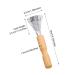 Hair Brush Cleaner Tool Set - 2 Piece Mini Comb Cleaner with Metal Rake, Wooden Handle for Home & Salon Use - Buy Online on GoSupps.com