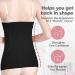 3 in 1 Postpartum Belly Band Wrap | Abdominal Binder & C-Section Compression Girdle - Post-Surgery Recovery Support | Postnatal Waist Trainer & Body Shaper - Medium/Large, Black - Buy Online on GoSupps.com