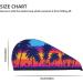 Beach Palm Trees Microfiber Hair Towel - Super Absorbent Quick Dry Wrap for Long Curly Thick Hair - Buy Online on GoSupps.com