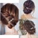 Yheakne Gold Flower Pearl Wedding Hair Pins 2Pcs - Bridal Hair Accessories with Crystal Accents - Vintage Boho Hair Barrette Pins for Women and Girls - Buy Online on GoSupps.com
