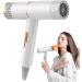 Professional Hair Dryer Infinitely Variable Speed Blow Dryer Hair Dryer | Fast Drying Light and Quiet Hair Care Without Damage for Travel Salon Styling Women Girls Hixip US White - Buy Online on GoSupps.com