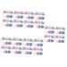 FRCOLOR 20 Boxes Nail Butterfly Sequins Butterfly Nail Confetti Butterfly Nails Nail Rhinestone Nail Glitter Flakes Nail Art Crystal Rhinestones PVC Accessories