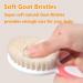 Baby Hair Brush and Comb Set for Newborns & Toddlers - Soft Goat Bristles, Ideal for Cradle Cap | Pink - Perfect Baby Registry Gift - Buy Online on GoSupps.com