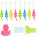 TOVINANNA 32 STK Small Krokodil Toothbrush - Fun Crocodile Design for Toddlers & Children | Kids' Cleaning Brush for Healthy Smiles - Buy Online on GoSupps.com