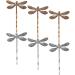 FRCOLOR 6 Pieces Vintage Dragonfly Hair Clips Dragonfly Hair Pins Dragonfly Hair Pins Side Clips Dragonfly Hair Clips For Women - Buy Online on GoSupps.com