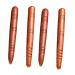 Minkissy 8 pieces acupuncture stick acupressure rod foot massage devices acupressure massage feet massage devices massage scooter stick guasha massage tool pulse massagest care acupuncture pen wood