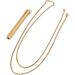Mindful Breathing Necklace Prevent Skin Fading Reduce Anxiety Relieve Stress Increase Lung Volume For Men For Daily Wear (Gold Color) - Buy Online on GoSupps.com