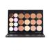 Roseflower 20 Colors Foundation Concealer Palette + 11 Makeup Brushes | Professional Highlight & Contour Kit | Perfect for All Skin Tones - Buy Online on GoSupps.com