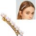 CLSSLVVBN Elegant Pearl Spring Hair Clips Pin For Women Girls Versatile Hairpins For Any Occasion Girls Elegant Barrettes Hairpins E8407White Diamonds - Buy Online on GoSupps.com