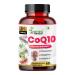 Cellular Support CoQ10 600mg Supplement with Resveratrol Bergamot & Vitamin E - Heart Health & Energy Booster - Antioxidan
