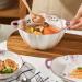 Cereal Bowl Deep Soup Bowls Kitchen Instant Noodle Bowl Restaurant Tableware Household Ceramic Rice Bowl Noodle Bowl Soup Bowl Big Soup Bowl (Size : Medium) - Buy Online on GoSupps.com