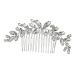 DOITOOL 1pc Bridal Comb Hair Jewels for Women Hair Combs for Women Accessories Wedding Hair Clip Bridal Hair Comb Hair Claw Clips for Women Faux Buns Decorate Alloy Bride Dress