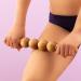 Ribnican Anti-Cellulite Massage Ball Roller - 39.9cm Wooden Massager for Pain Relief & Body Care - Buy Online on GoSupps.com