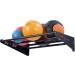 Top | VIT Wall Holder - Pezziball Bracket for Storing Up to 4 Gymnastics Balls & Mats - Anthracite 180 cm | International Shipping Available - Buy Online on GoSupps.com