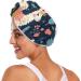Tropical Llamas Hair Towel 2 Pack | Super Absorbent Quick Dry Hair Turbans for Women & Girls - Buy Online on GoSupps.com