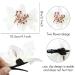 12 Pack Silk Orchid Flower Hair Clips - Tropical Beach Wedding Accessory for Women - Buy Online on GoSupps.com