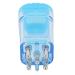 Scalp Oil Comb & Applicator - 8ml Sealing Massage Tool for Hair Loss - Clear Blue - Buy Online on GoSupps.com