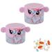 2 Pcs Pill Crusher and Grinder Professional Pill Pulverizer Tablet Crusher for Pills Vitamins Tablets Elderly Children Pets (Pink)