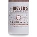 Mrs. Meyer's Clean Day Dryer Sheets Lavender 80-Count Boxes (Pack of 12)