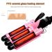 Hair Curler Flat Iron with LED Display | One Step Triple Barrel Auto Curling Iron for Stylish Waves | Best Styling Tool for Women - Buy Online on GoSupps.com
